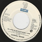 Carroll Baker - As Long As We Both Shall Love/She's In Love With The Radio (Canada)