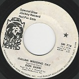 Don Barri - Italian Wedding Day/Salty Kisses (US Promo)