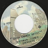 Bachman-Turner Overdrive - Quick Change Artist/She's Keepin' Time (Canada)