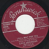 Louis Armstrong - I Will Wait For You (Love Theme From "Les Parapluies De Cherbourg")/Talk To The Animals (Canada)