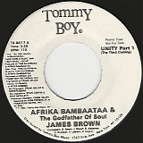 Afrika Bambaataa & James Brown - Unity Part 1 (The Third Coming)/Unity Part 2  (The Third Coming) (US Promo)