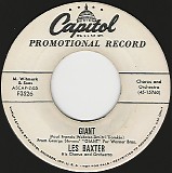 Les Baxter, His Chorus and Orchestra - Giant/There's Never Been Anyone Else But You (US Promo)