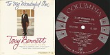 Tony Bennett - To My Wonderful One (Mono) (Canada)