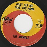 The Animals - Gonna Send You Back To Walker/Baby Let Me Take You Home (Canada)