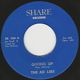 The Ad Libs - Giving Up/Appreciation (US)