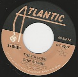 Don Adams - That's Love/I Just Lost My Favorite Girl (US)
