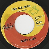 Barry Allen - Turn Her Down/Stumble And Fall (Canada)