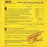 UB40 - Signing off