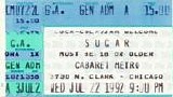 Sugar - Live at the Cabaret Metro, Chicago