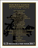 U2 - 2017.06.11 - Hard Rock Stadium, Miami, Florida