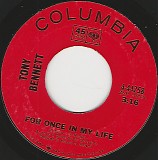 Tony Bennett - For Once In My Life/Something In Your Smile (US)