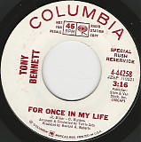 Tony Bennett - For Once In My Life/For Once In My Life (US Promo)