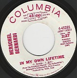 Herschel Bernardi - In My Own Lifetime/Pencil Marks On The Wall (US Promo)
