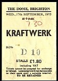Kraftwerk - Live In Brighton, September 17, 1975