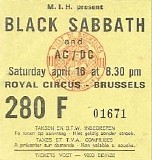 Black Sabbath - 1977-04-16 - Cirque Royal, Brussels, Belgium CD1