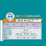 Phish - 1991-03-31 - Berkeley Square Theatre - Berkeley, CA