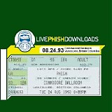 Phish - 1993-08-24 - Commodore Ballroom - Vancouver, British Columbia, Canada