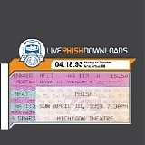 Phish - 1993-04-18 - Michigan Theater - Ann Arbor, MI