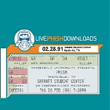 Phish - 1991-02-28 - Sarratt Student Center, Vanderbilt University - Nashville, TN