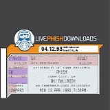 Phish - 1993-04-12 - IMU Ballroom, University of Iowa - Iowa City, IA