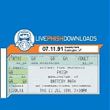 Phish - 1991-07-11 - Battery Park - Burlington, VT