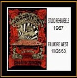 Jefferson Airplane - Studio Rehearsals 1967 & Fillmore West 1968