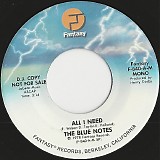 The Blue Notes - All I Need/All I Need (US Promo)