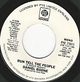 Daniel Boone - Run Tell The People/Run Tell The People (US Promo)