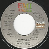 Gary U.S. Bonds - Out Of Work/Bring Her Back (Canada)