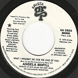 Angela Bofill - What I Wouldn't Do (For The Love Of You)/What I Wouldn't Do (For The Love Of You) (US Promo)