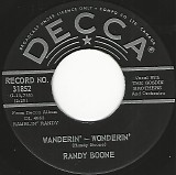 Randy Boone - Wanderin' - Wonderin'/Ramblin' Rose (Canada)