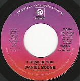 Daniel Boone - I Think Of You/I Think Of You (US Promo)
