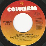 Michael Bolton - That's What Love Is All About/Take A Look At My Face (US)