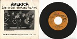 Miss Abrams and The Strawberry Point Fourth Grade Class - America (Let's Get Started Again)/America (Let's Get Started Again) (US Picture Sleeve Promo)
