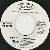 Colin Blunstone - Say You Don't Mind/Say You Don't Mind (US Promo)