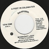 A Foot In Coldwater - Midnight Lady/All Around Us (Canada Promo)