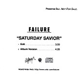 Failure - Saturday Savior
