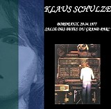 Schulze Klaus - Salle Des Fetes Du Grand Parc Bordeaux 29.04.1977
