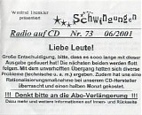 Various artists - Schwingungen Radio Auf Cd Nr 073