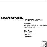 Tangerine Dream - Tangerine Leaves Vol.58