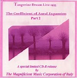 Tangerine Dream - Coefficient Of Aural Expansion Part 2