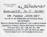 Various artists - Schwingungen Radio Auf Cd Nr 071