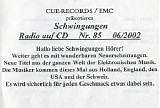Various Artists - Schwingungen Radio Auf Cd Nr 085