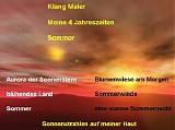 Klang Maler - Meine 4 jahreszeiten vol 1 sommer