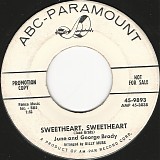 June and George Brady - Sweetheart, Sweetheart/You're My Love (US Promo)