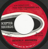 Beverly Bremers - Don't Say You Don't Remember/Get Smart Girl (First Pressing) (US)