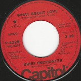 Brief Encounter - What About Love/What About Love (US Promo)