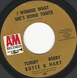 Tommy Boyce & Bobby Hart - I Wonder What She's Doing Tonite/The Ambushers (US)