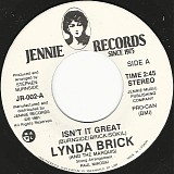 Lynda Brick and The Marquis - Isn't It Great/Isn't It Great (Instrumental) (Canada)
