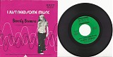 Beverly Bremers - I Just Need Some Music/Let It Play On (US Picture Sleeve)